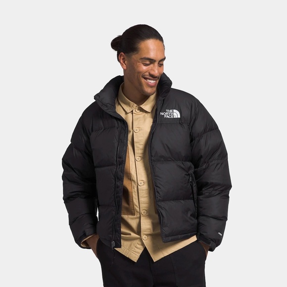 The North Face Mens 1996 Retro Nuptse Down Puffer Jacket Black M - Picture 1 of 10